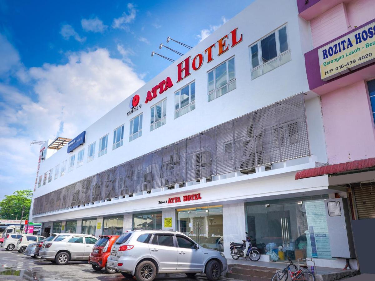 Capital O 89685 Atta Hotel Bukit Mertajam Esterno foto