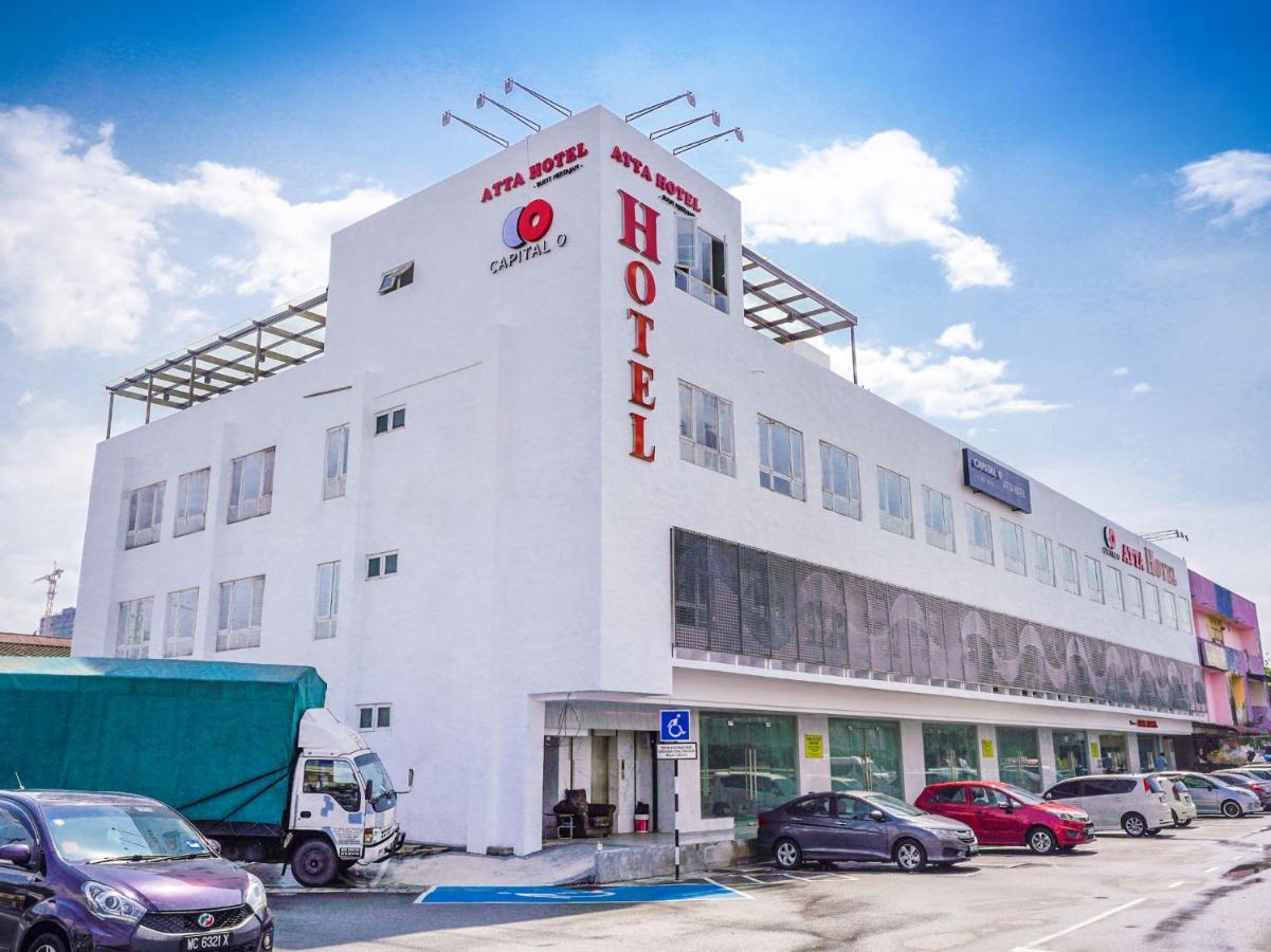 Capital O 89685 Atta Hotel Bukit Mertajam Esterno foto