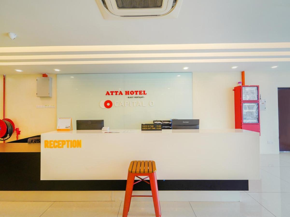 Capital O 89685 Atta Hotel Bukit Mertajam Esterno foto